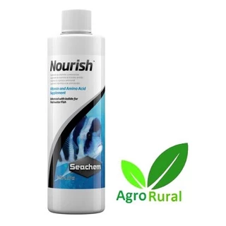Seachem Nourish. Suplemento Vitamínico C/ Aminoácidos P/ Peixes de Aquários de Água Doce