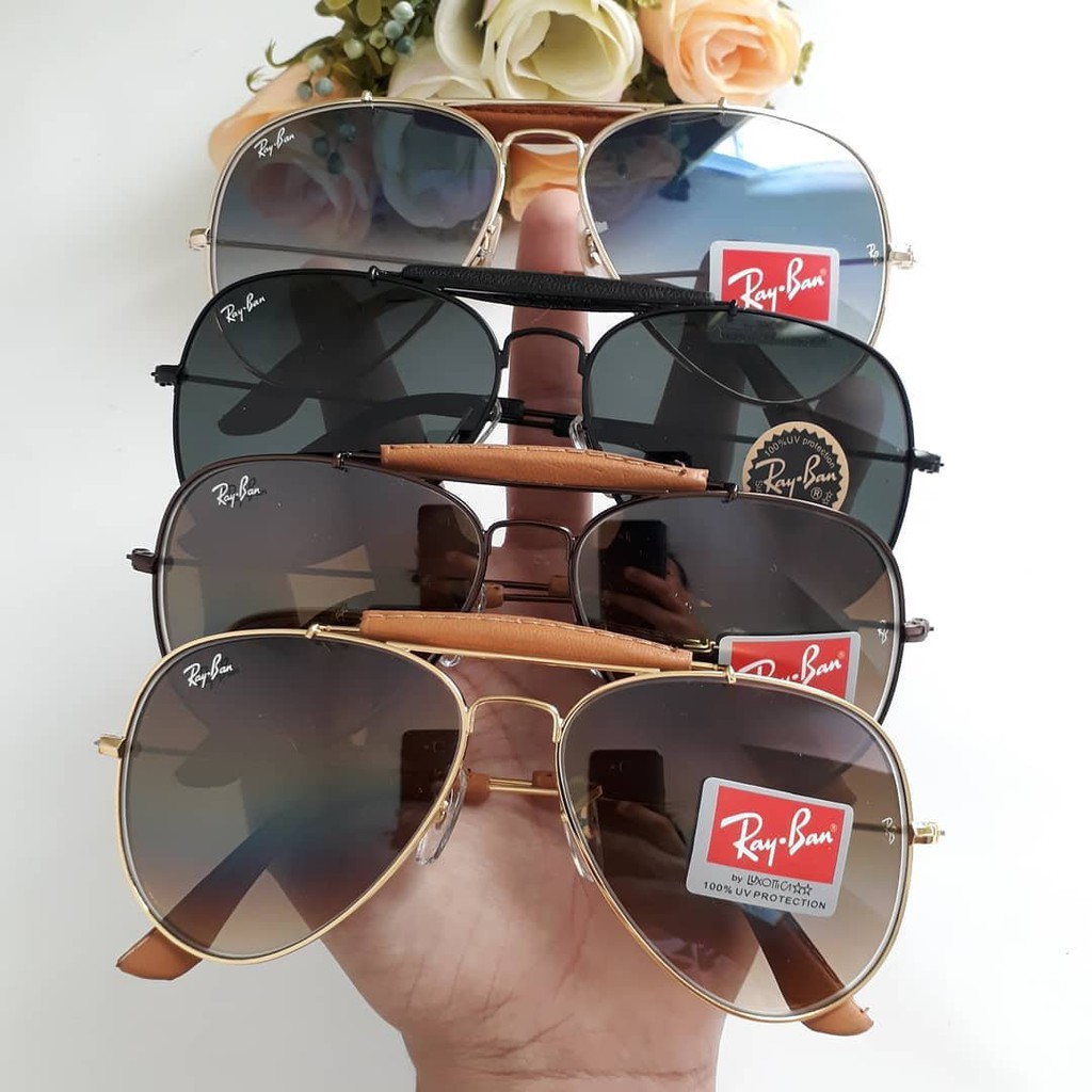 Oculos de sol caçador detalhe couro Promoção