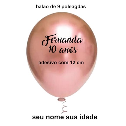 Balão Metalizado 10 Anos na Black Friday 2025 | BuscaProdutos