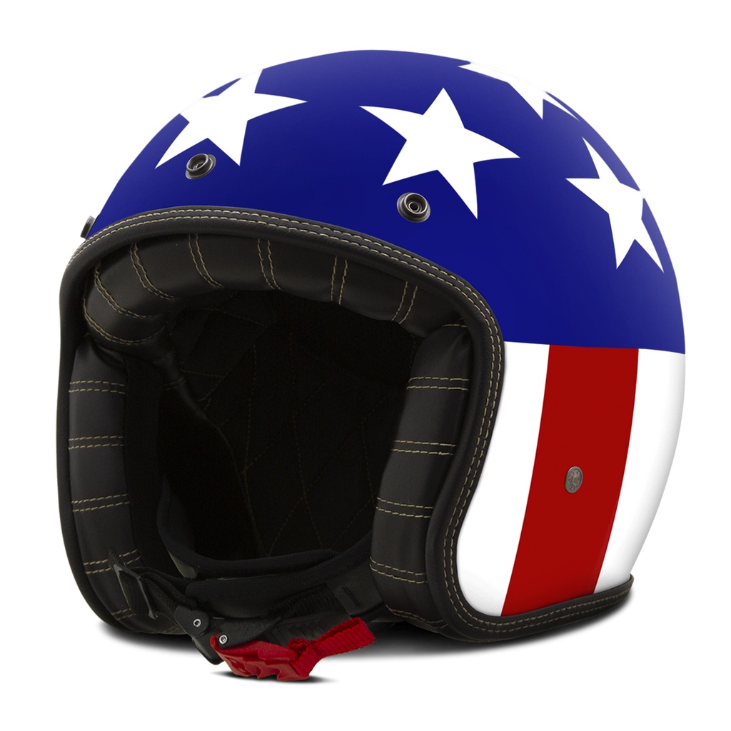 Capacete de Moto Custom Etceter American Fosco | Shopee Brasil