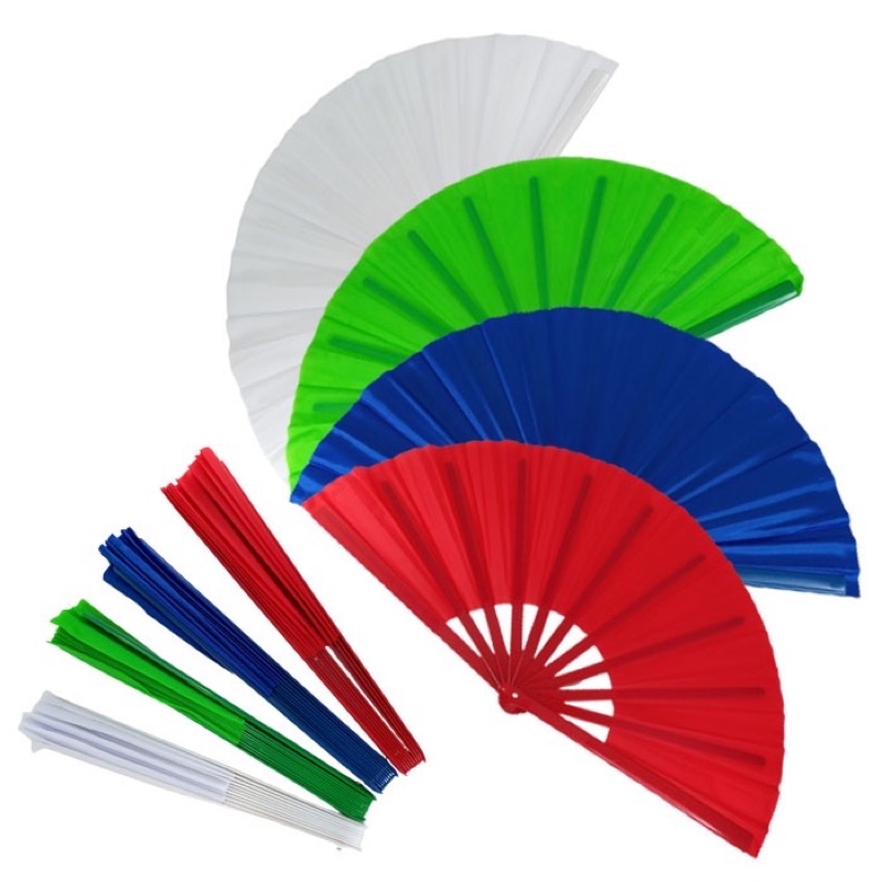 Leque Oriental Grande Dança Kung Fu Tai Chi Chuan Liso E dragão