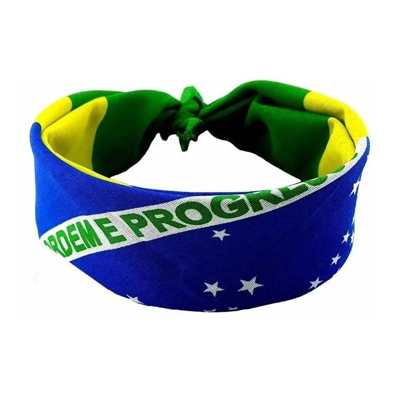 Bandana Unissex - Brasil Futebol - 65x37