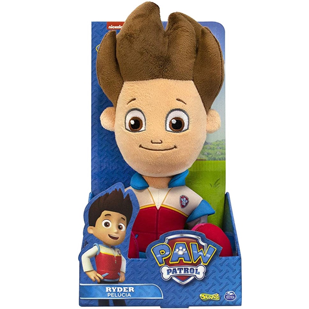 Boneco Pelúcia Grande Patrulha Canina Ryder 45cm brinquedos - ORIGINAL ...