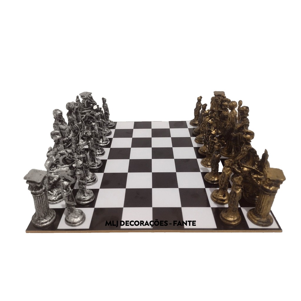 Tabuleiro de Xadrez em Resina – Arte & Sintonia