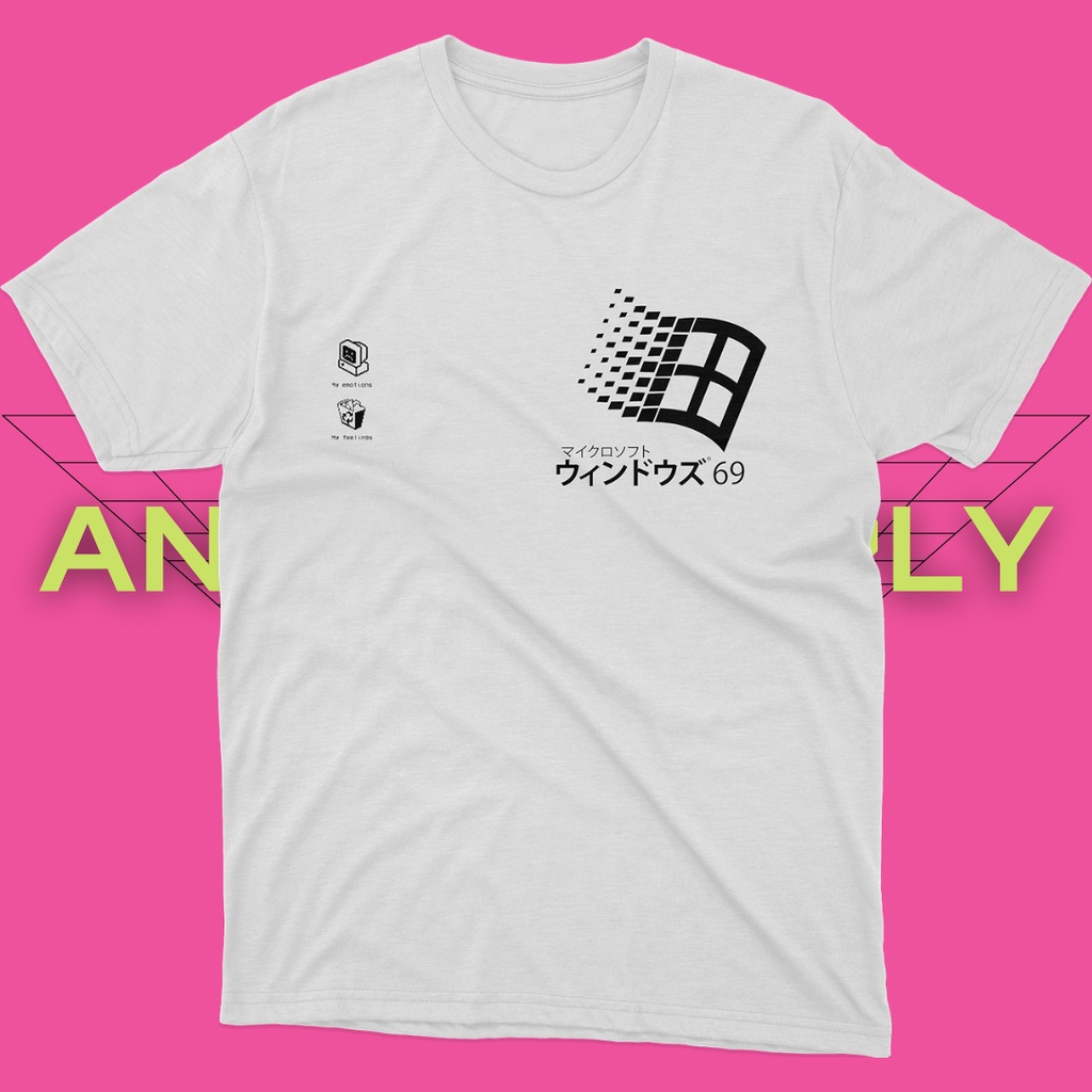 Camiseta Aesthetic Windows 69 | Shopee Brasil