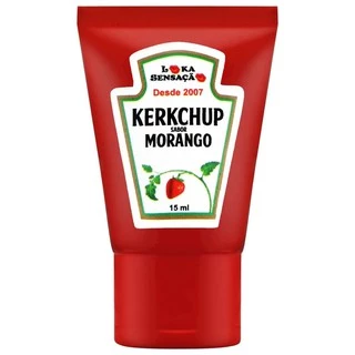 KERKCHUP BALA GEL SABOR MORANGO 15ML