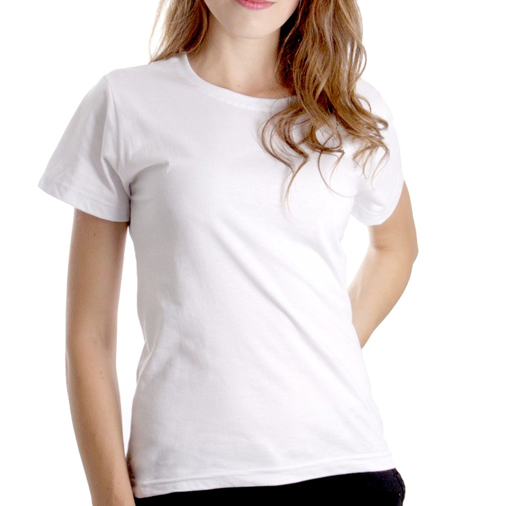 Camiseta branca sale lisa feminina atacado