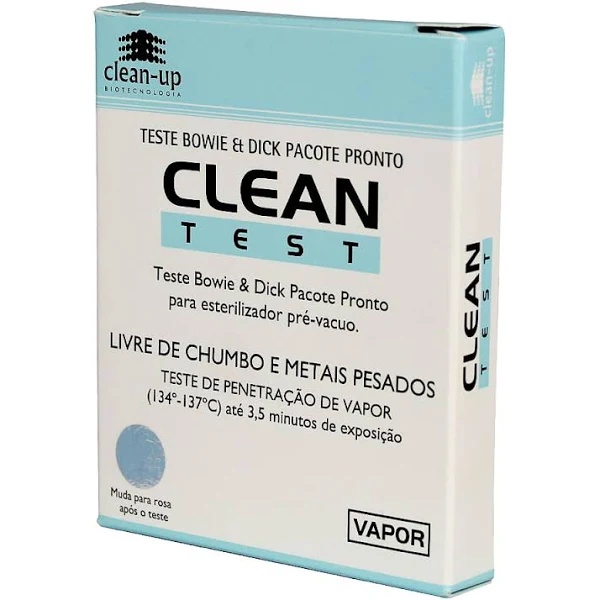 Teste Bowie & Dick Pacote Pronto Clean Teste | Shopee Brasil