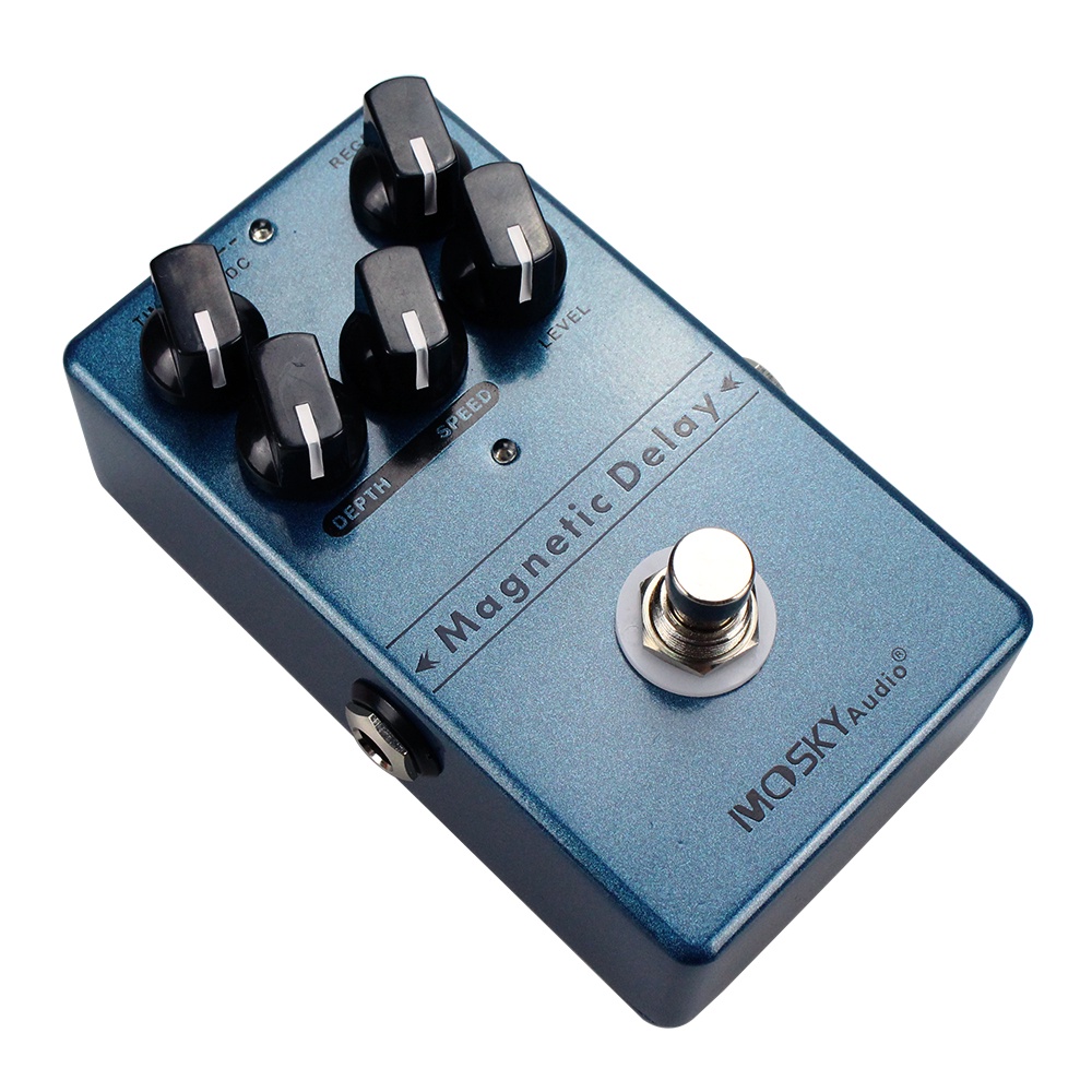 Mosky Magnetic Echo Delay Pedal Mini Efeito De