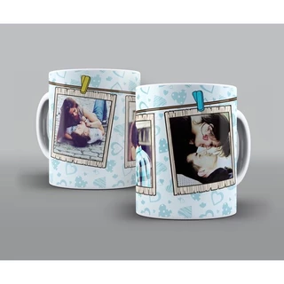 Caneca Personalizada de Porcelana 325ml com sua Foto e Frase ( MONTAMOS PRA VOCÊ ) - Alta Qualidade e Impressão