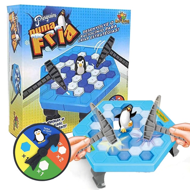 Jogo Infantil Macaco Game Cai Cai + Pinguim Game Quebra Gelo