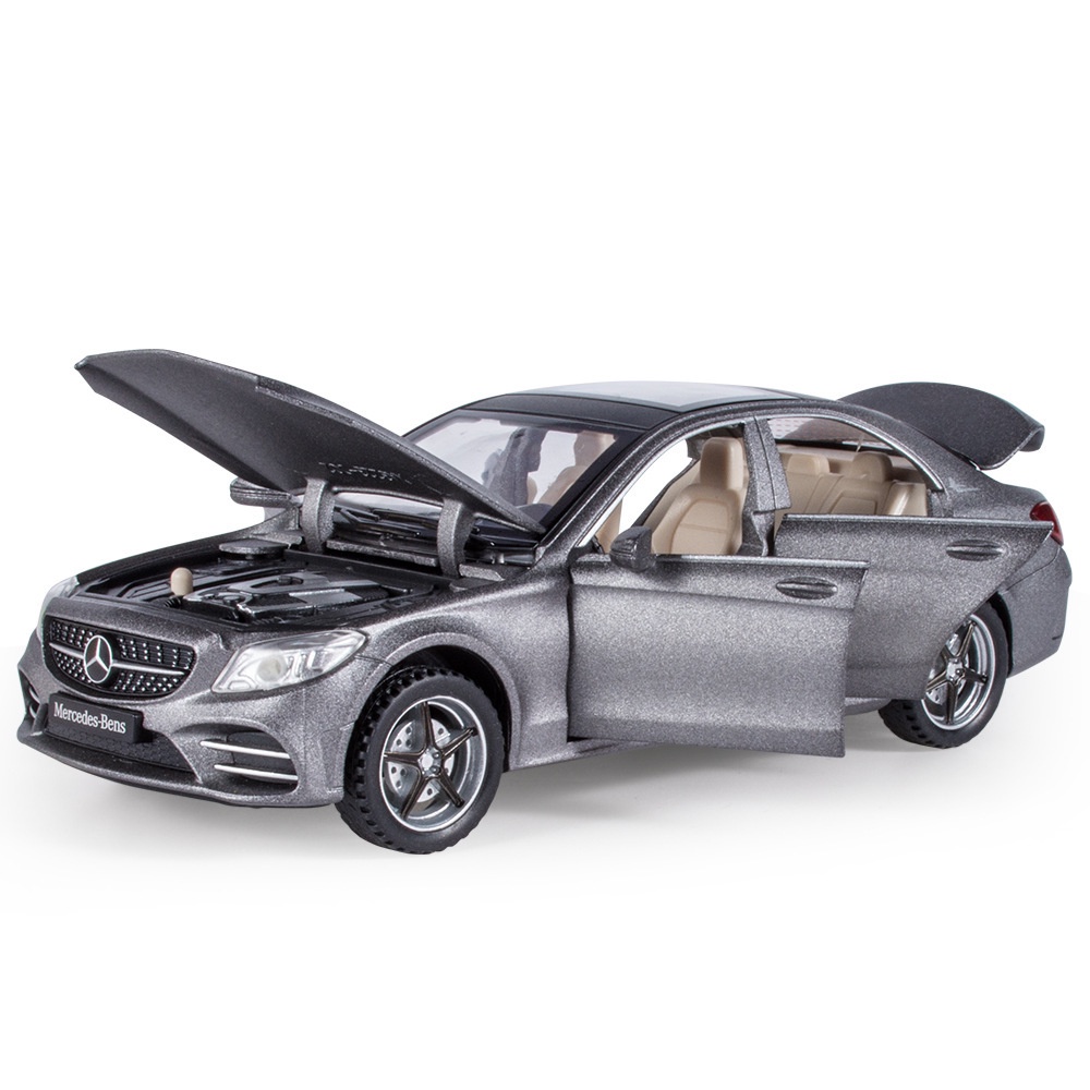 1:32 Escale Mercedez Benz C260L Miniatura Carrinho de colecao ferro ...