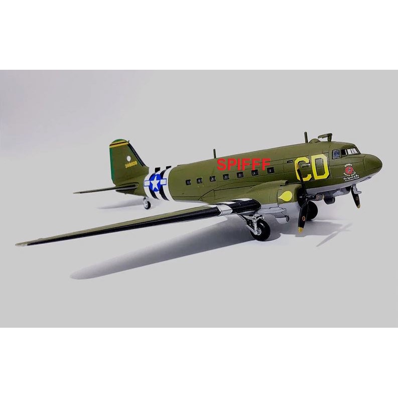 Miniatura Avião de Transporte Douglas C-47 Skytrain DC-3 Dakota 2