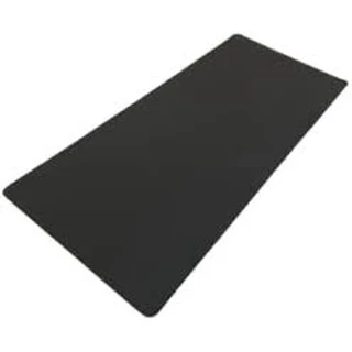 Mouse Pad Gamer Para Jogo Grande Preto Liso Sem Estampa Borda Costurada 90 x 40 cm