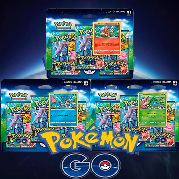 Blister Triplo - Pokémon GO