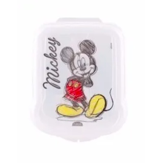 Sanduicheira Porta Lanche Transparente com Mickey