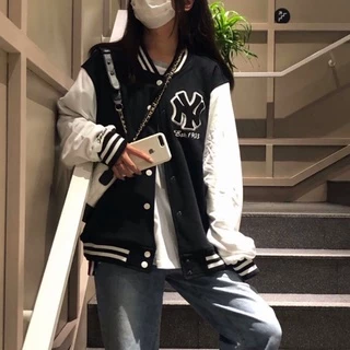 Unissex Uniformes De Beisebol Americano 2023 Nova Faculdade Vento Contraste Jaqueta De Cor Hip Hop Carta Feminina Sólida em Promoção na Shopee Unissex Uniformes De Beisebol Americano 2023 Nova Faculdade Vento Contraste Jaqueta De Cor Hip Hop Carta Feminina Sólida