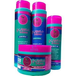 Kit Cabelo Novo Charmelle Com Biotina Fortalece Os Fios