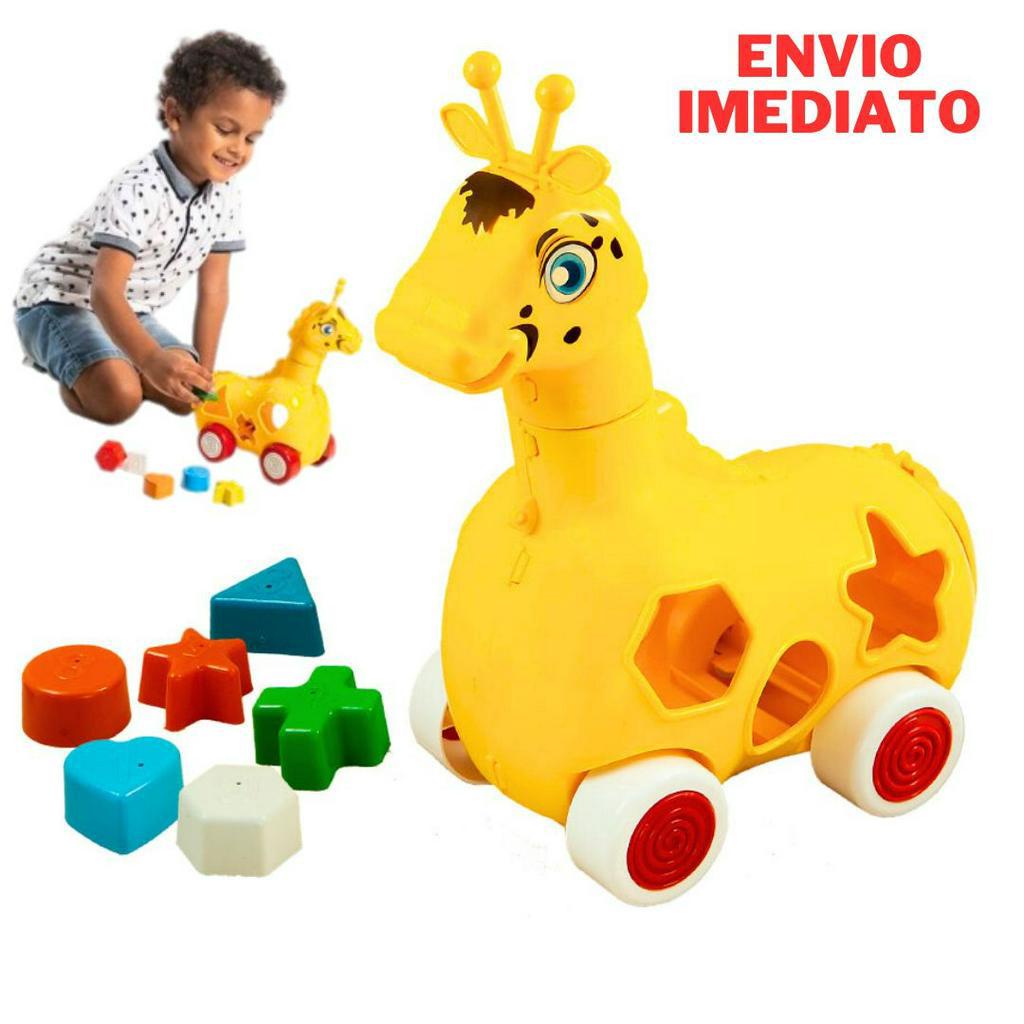 Brinquedo Educativo Girafa Didática e Pedagógica Infantil | Shopee Brasil