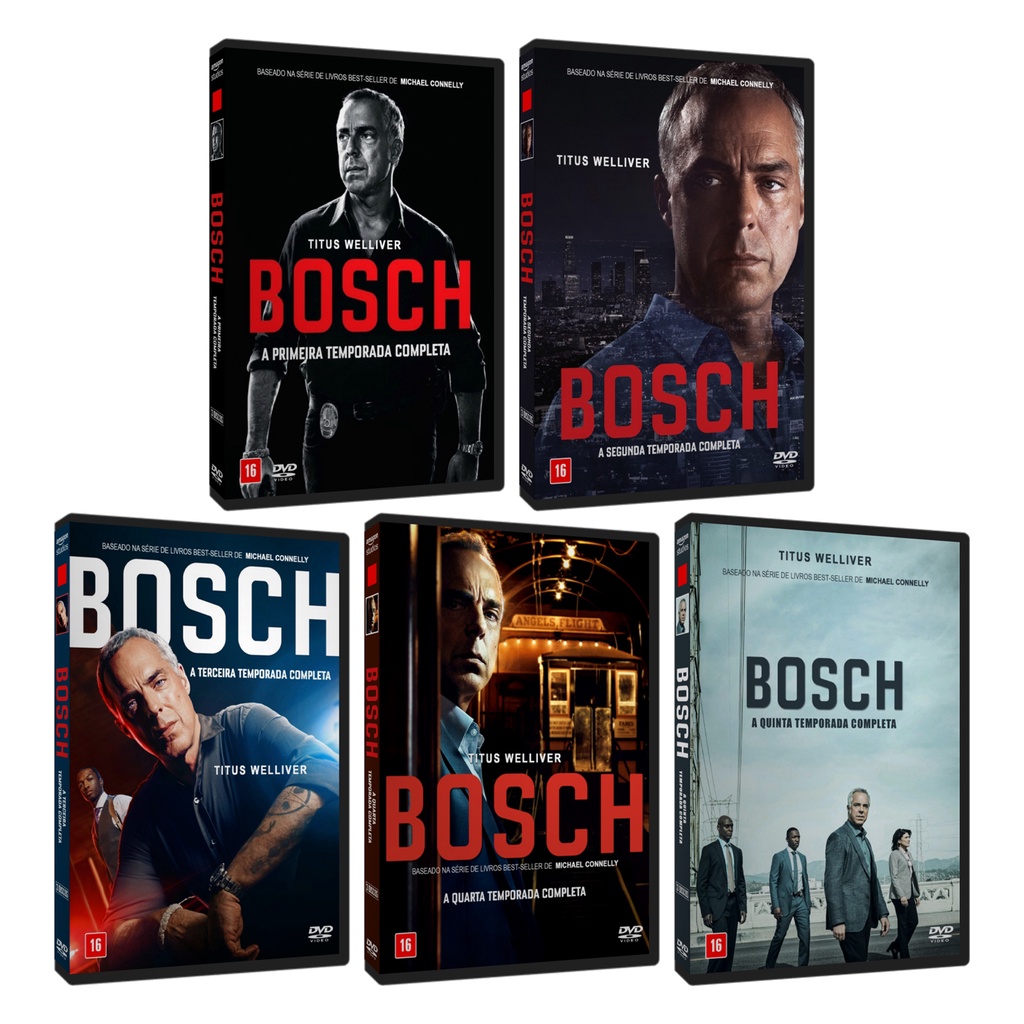 S rie Bosch 1 a 5 Temporadas Shopee Brasil