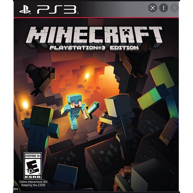Minecraft - Ps3 Playstation 3 Jogo Infantil Disco Midia Fisica Original