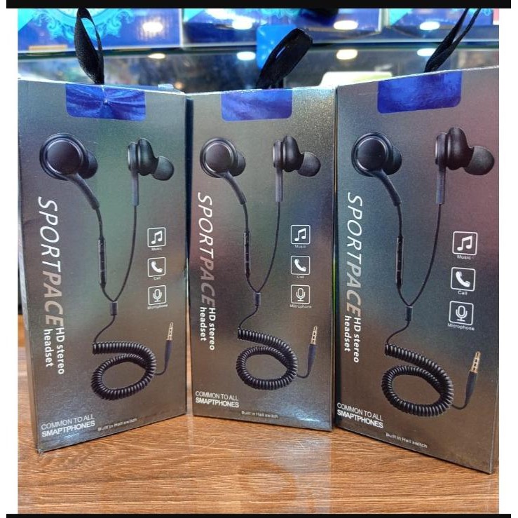 Fone de ouvido Sport PACE HD Estereo P2 PARA TODOS OS CELULARES Shopee Brasil