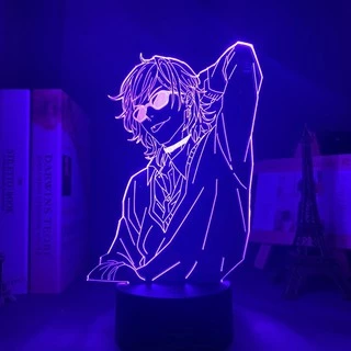 Anime Yarichin Club Yuri Figure Lâmpada Led Noturna Jagermeister