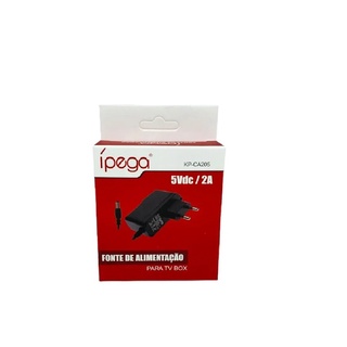 Kit 5 Fonte Alimentação Tv Box Lelong 5v 2a P4 5.5mm Le-0180