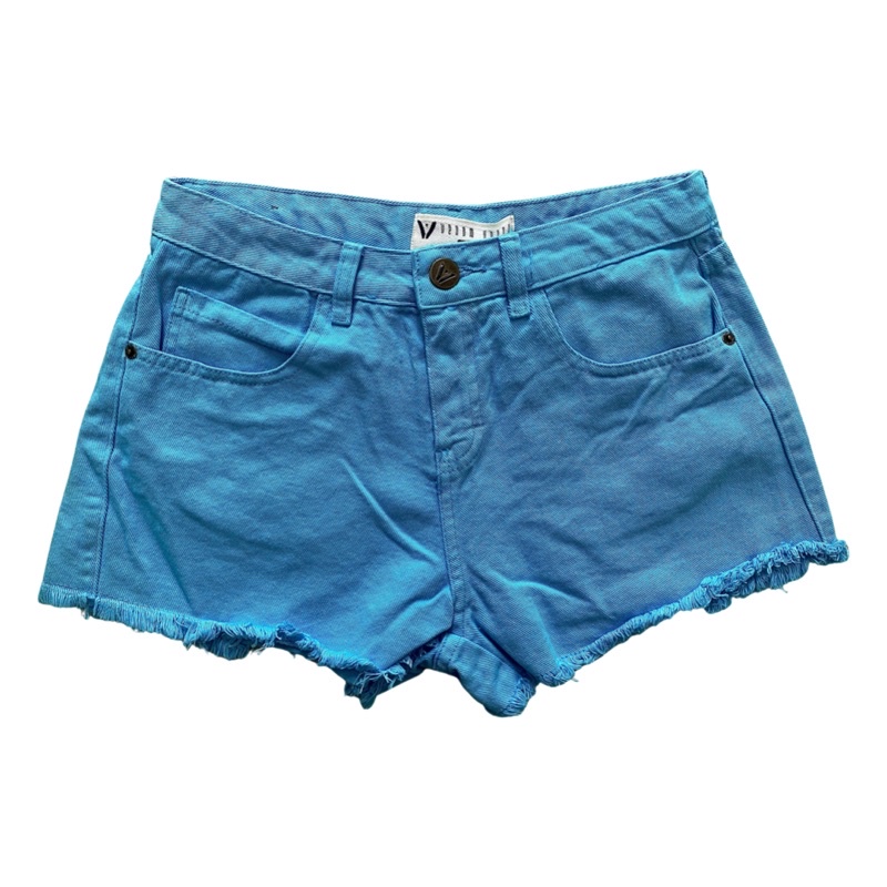 Short Jeans Feminino POLO WEAR Original Bermuda Feminina Shorts Color Shortes Cintura Alta Levanta Bumbum
