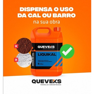 Cal Liquido Liquikal Queveks 1 litros de Liquikal Substitui 200kg De ...