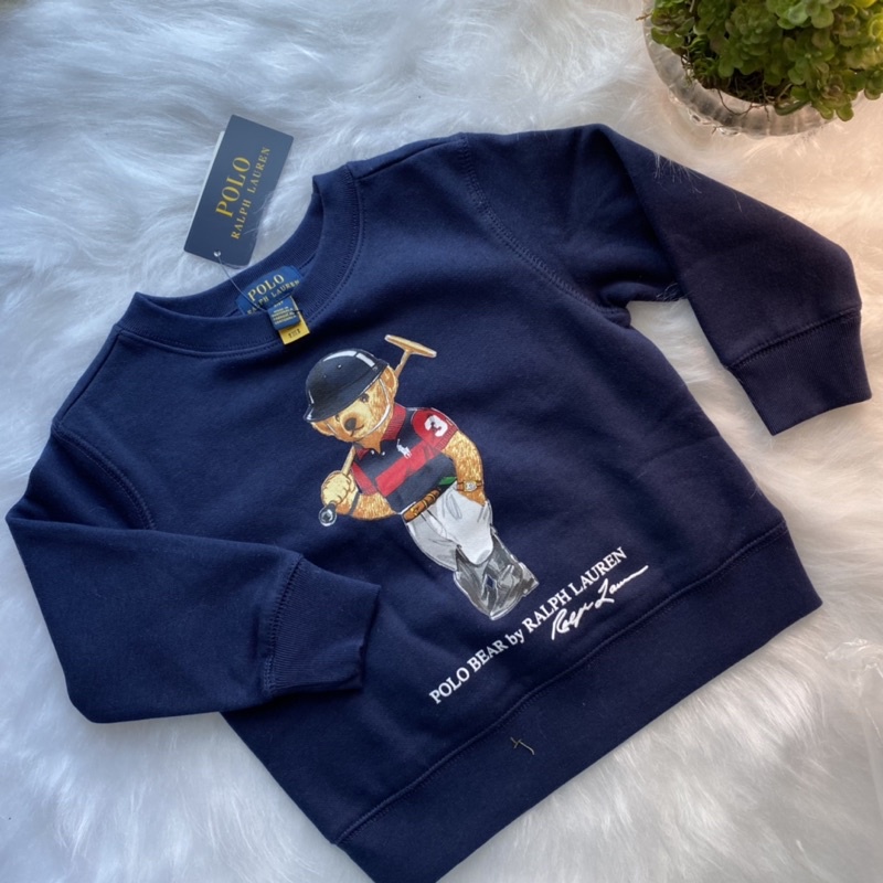 Moletom Polo Ralph Lauren - Polo Bear - 24m