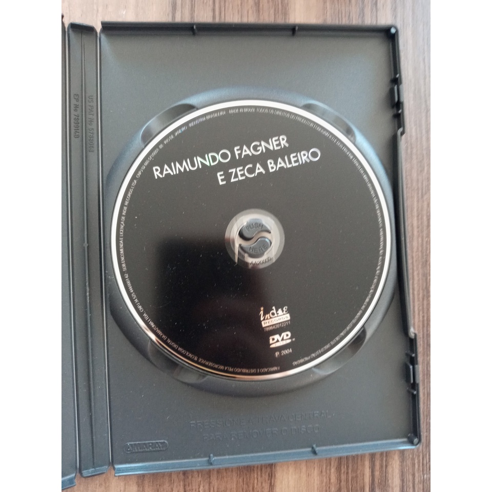 DVD Raimundo Fagner e Zeca Baleiro | Shopee Brasil