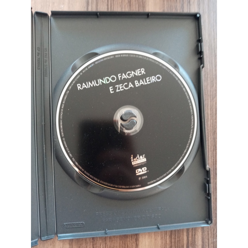 DVD Raimundo Fagner e Zeca Baleiro ao vivo no Multishow | Shopee