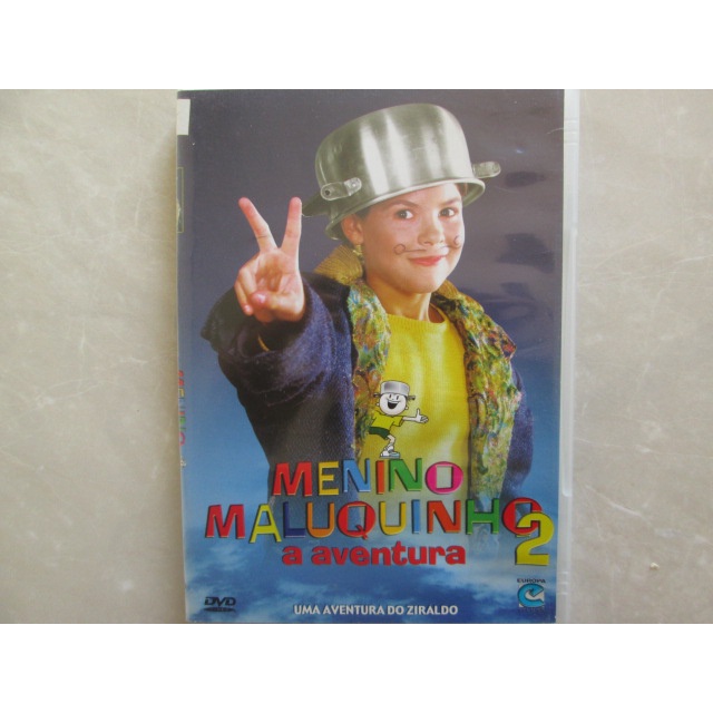DVD - O MENINO MALUQUINHO 2 - A aventura - Oiginal Raríssimo | Shopee ...