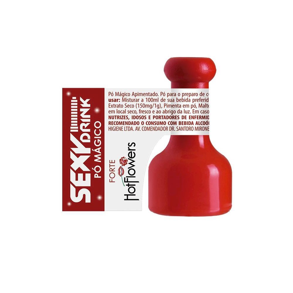 Pó Mágico Sex Drink Hot Flowers | Shopee Brasil