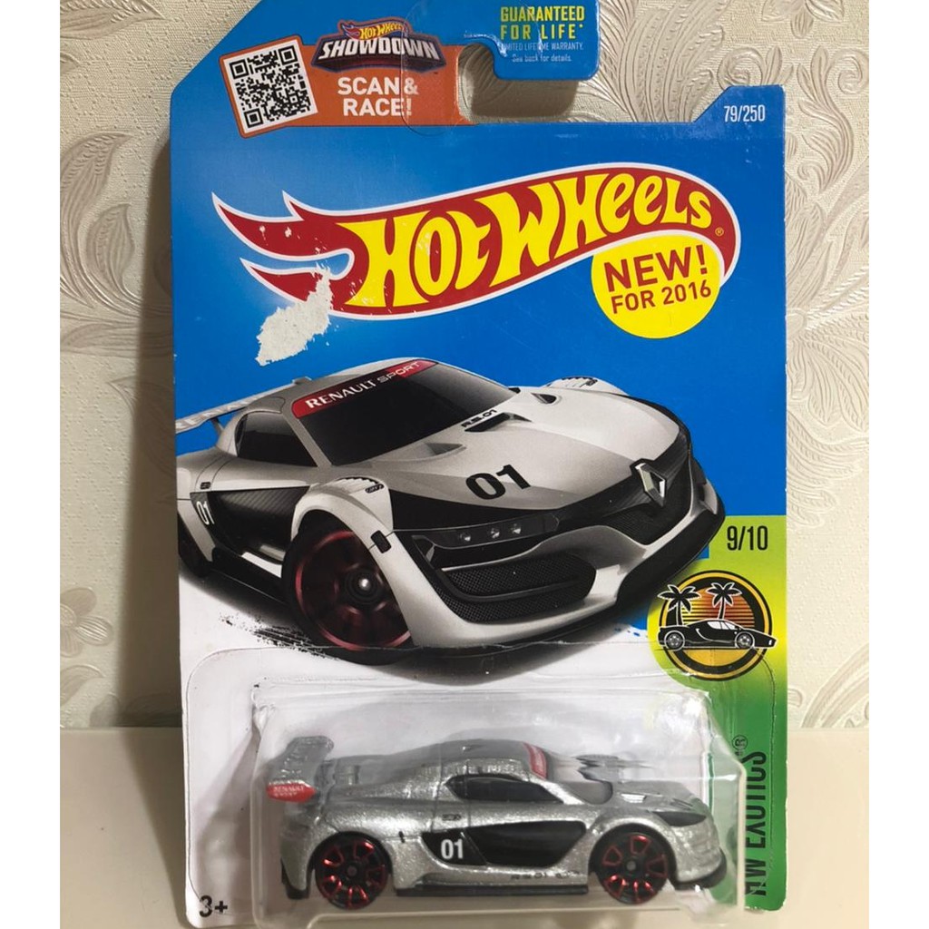 Carrinho Hot Wheels Renault Sport R.S. 01 - Kiko Brinquedos