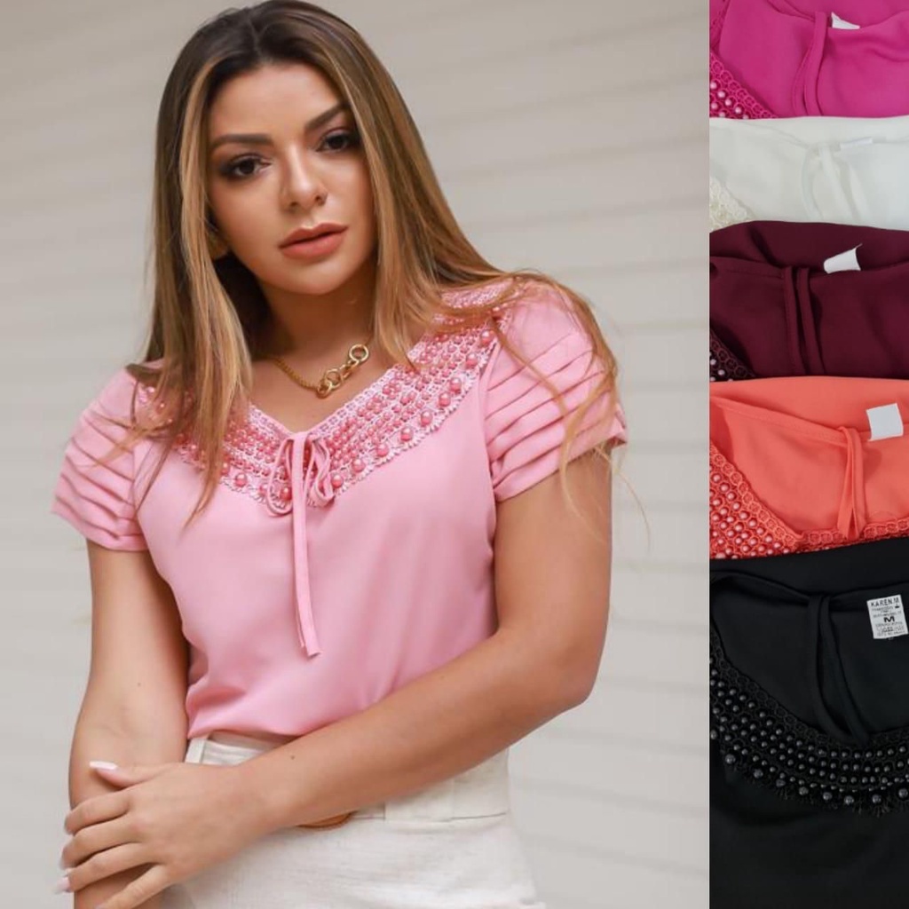 Blusas Evangélicas de alto padrão. Blusas para a moda Cristã. Blusas ...