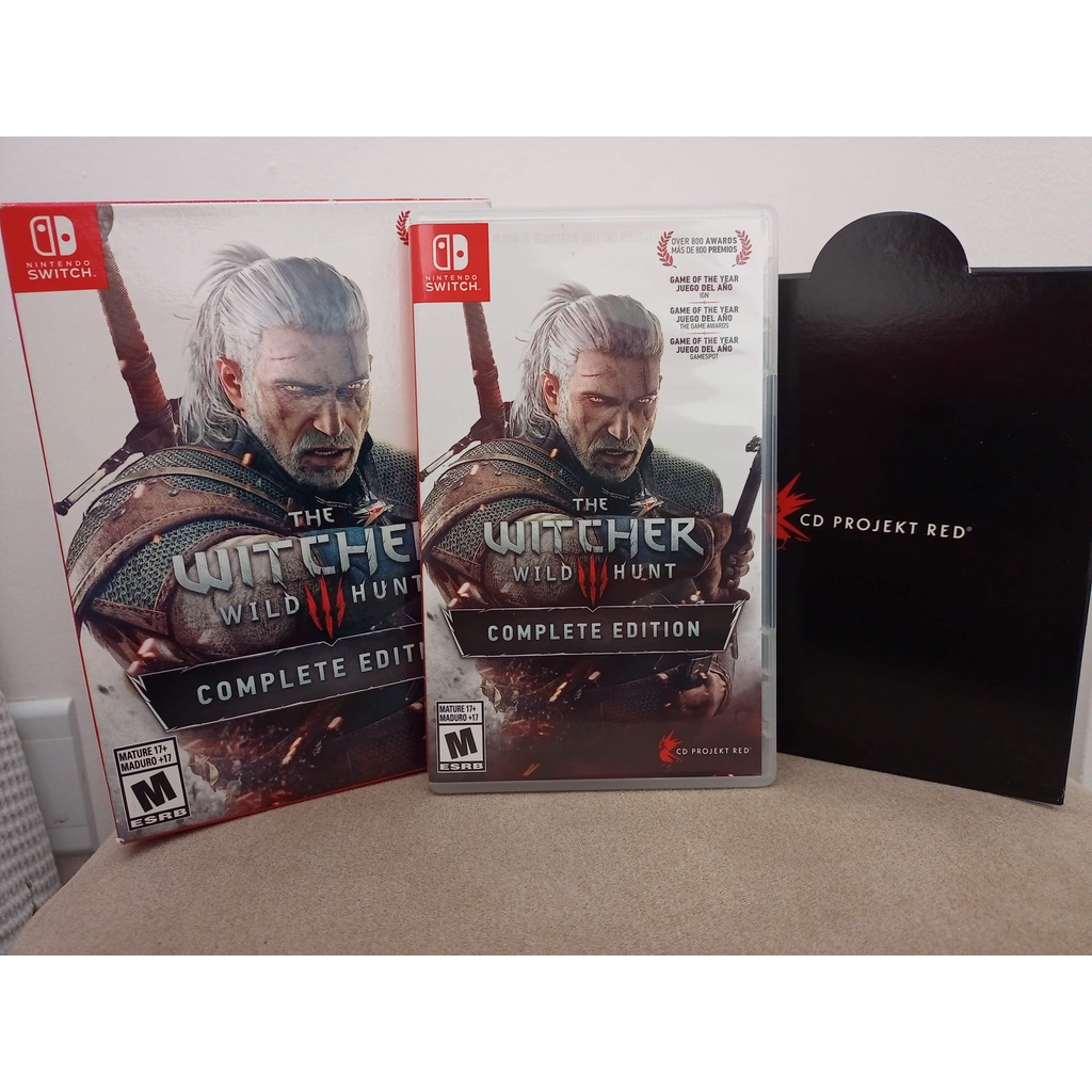 The Witcher 3 Complete Edition Nintendo Switch Usado | Shopee Brasil