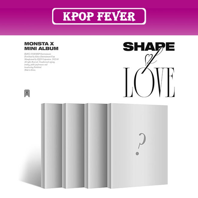 MONSTA X - 11th Mini Album 'SHAPE of LOVE' (Track List) : r/kpop