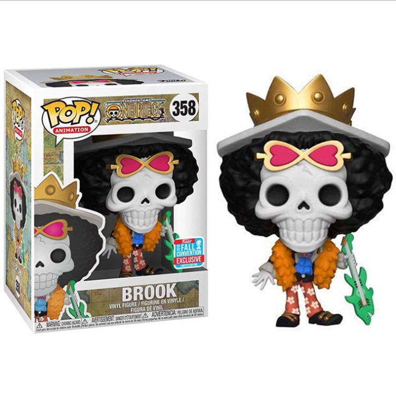 Funko Pop 358 One Piece Brook 2018 Nova York Comic Con Nycc