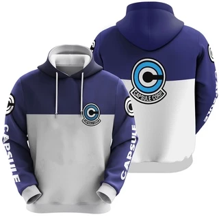 Blusa Moletom Capsule Corp Dragon Ball Goku