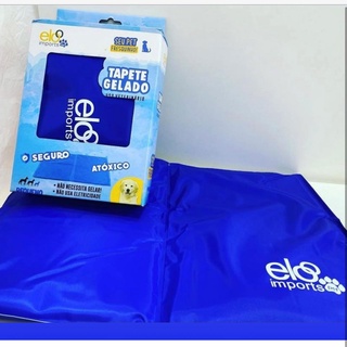 Tapete gelado para pet , refrescante para dias de muito calor e verão intenso, para cachorro e gatos estilo Cama tamanho 50x65 cm