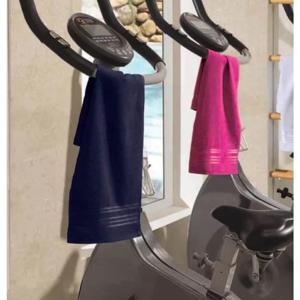 Toalha Fitness de Rosto para Academia e Exercicios 30x80cm Algodão 100% ...