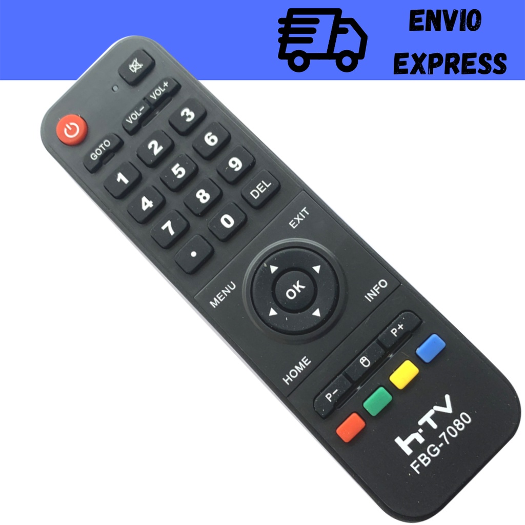 Controle Remoto Receptor HTV 3 4 5 6 7 9 H TV 7080 | Shopee Brasil