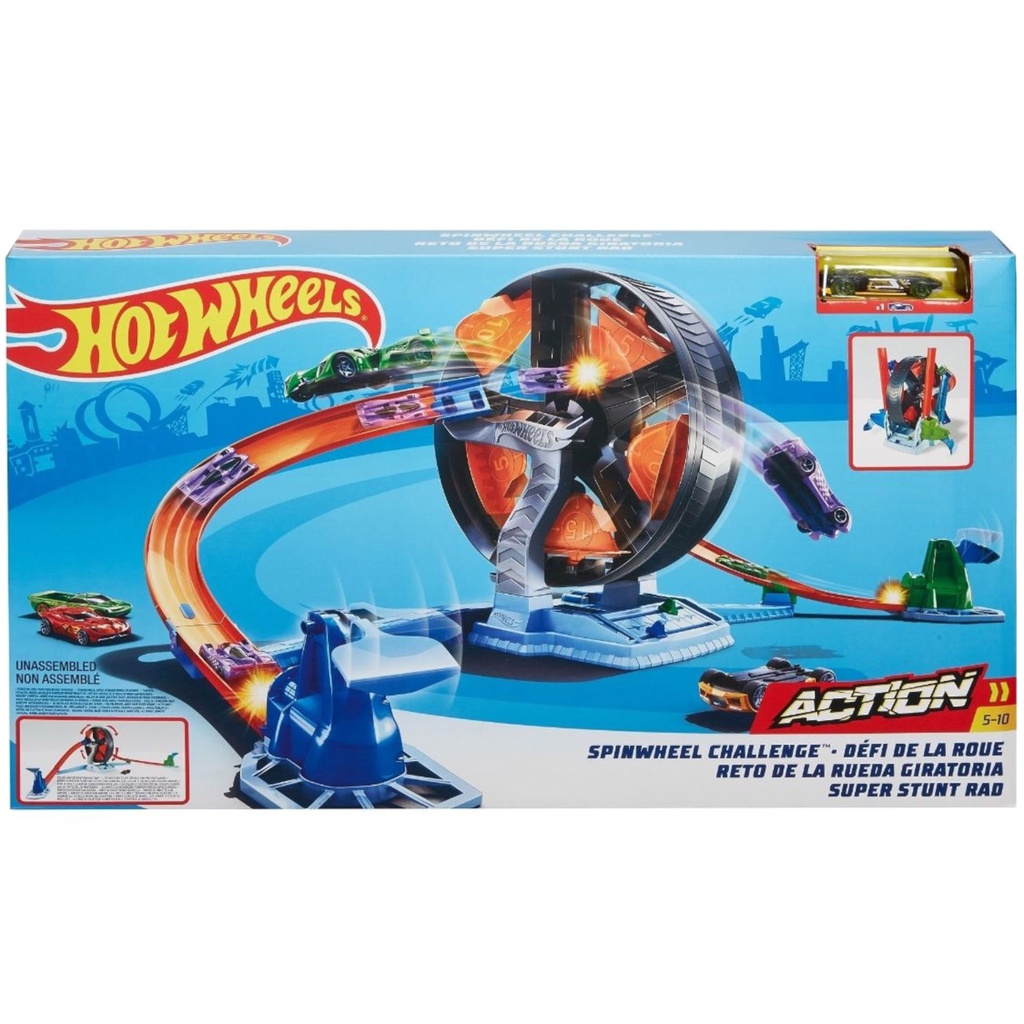 Hot Wheels - Hot Wheels City Pista com Peças para Construir Cidade e 1  Carro Incluído ㅤ, HOT WHEELS VEHICLES