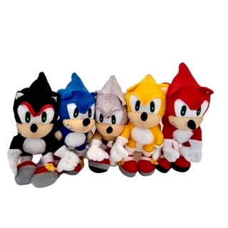 25-36cm Sonic The Hedgehog Soft Stuffed Plush Doll Cartoon Game