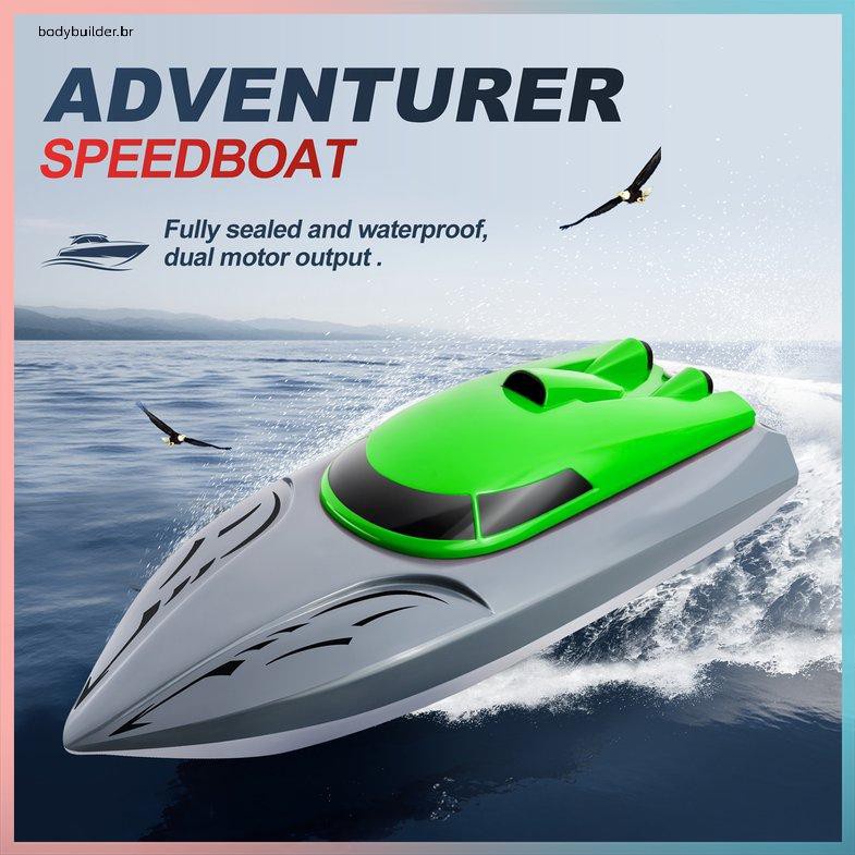 ^ Promo O ^ 806 2.4ghz Rc Barco De Alta Velocidade Corrida De Pesca Lancha Controle Remoto Navio