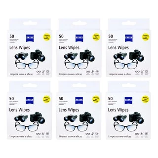 Kit Lens Wipes Zeiss C/ 300 Lenços Umedecidos