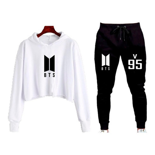 Moletom do best sale bts cropped