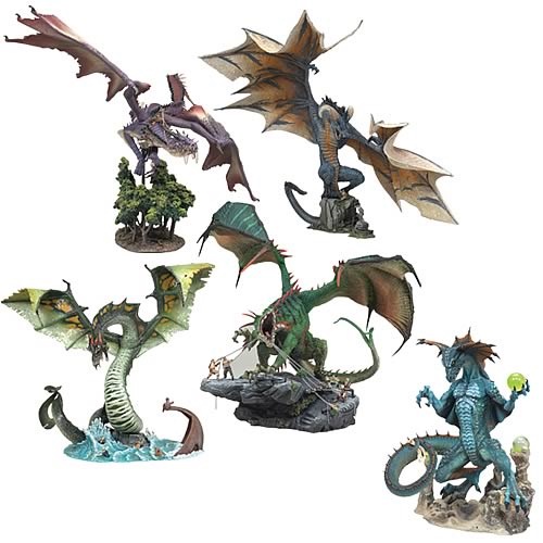 Estatueta Dragões MacFarlane's Dragons